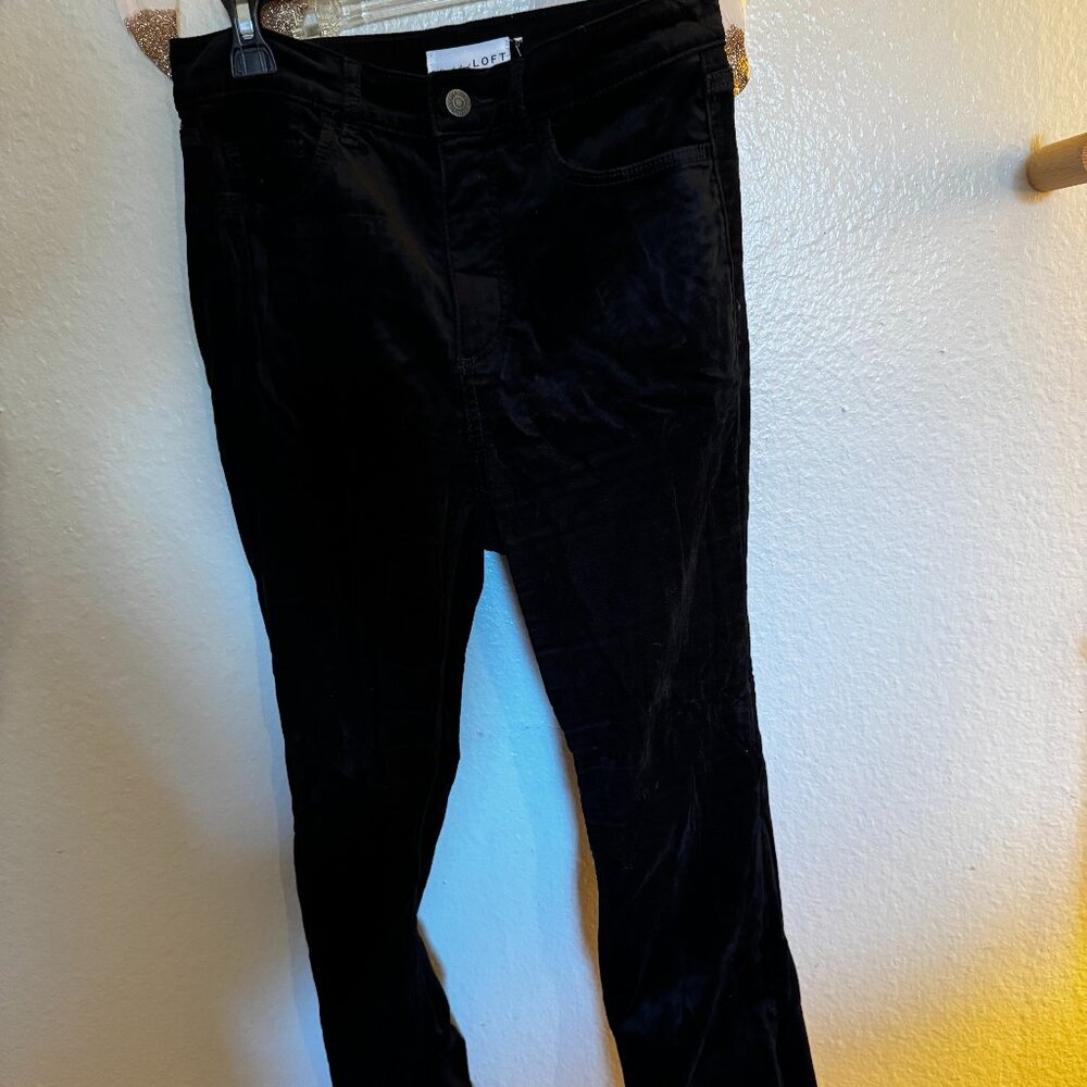 LOFT Velvet pants